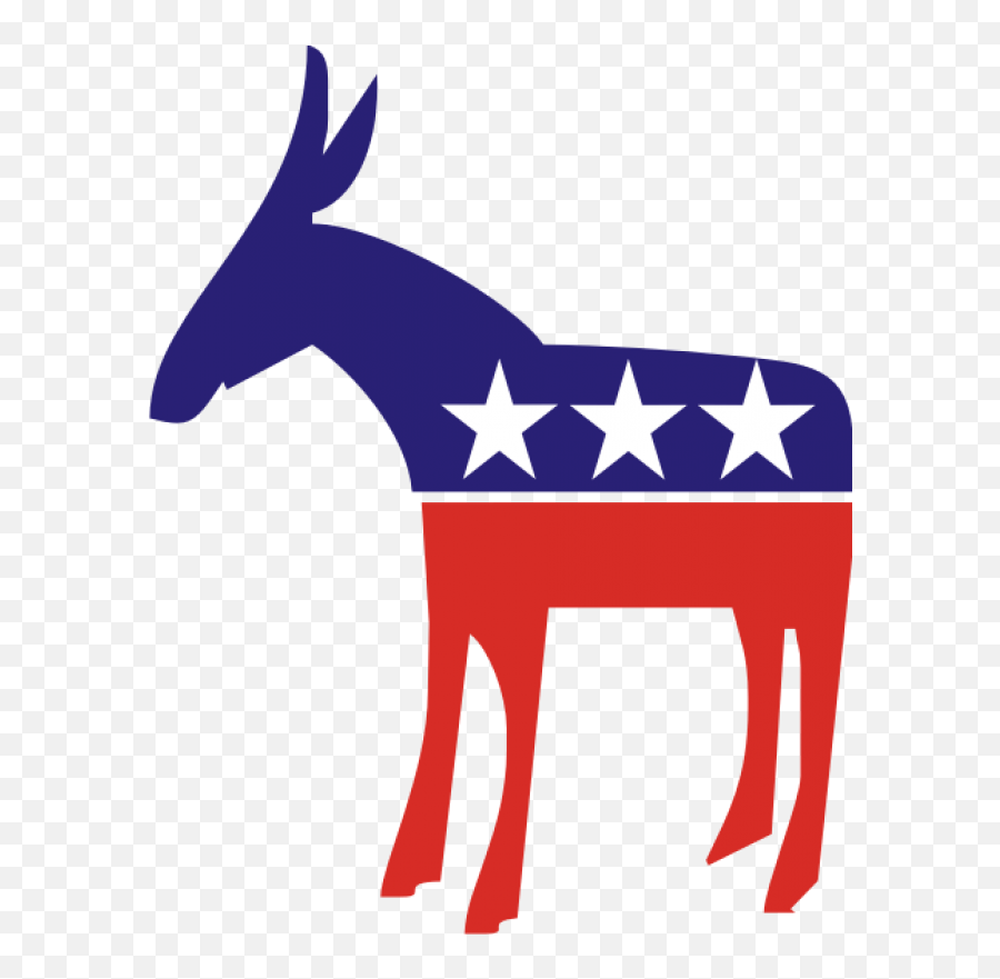 Democrat Donkey Transparent Background - Transparent Background Democrat Logo Transparent Emoji,Democrat Logo
