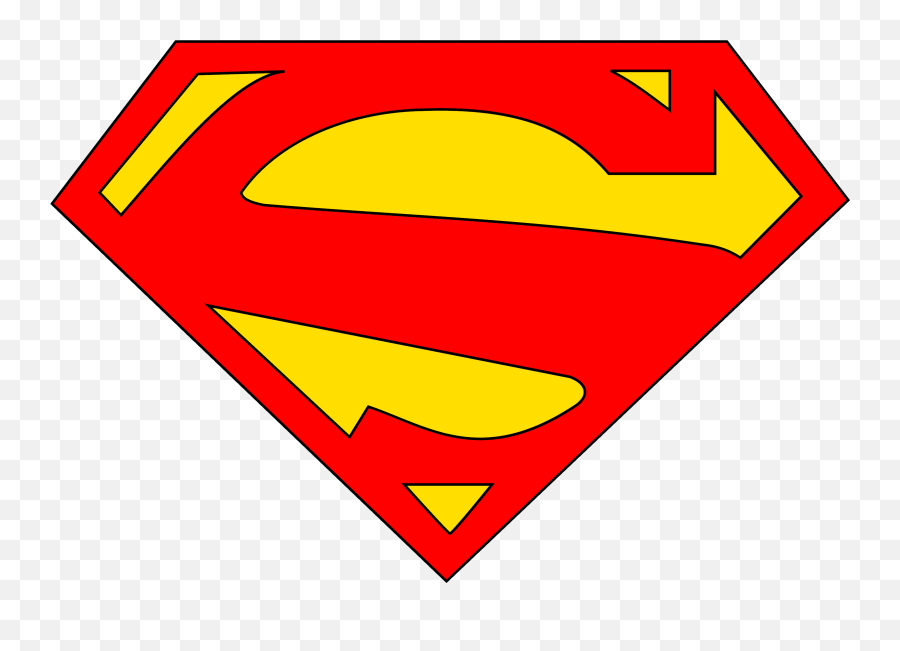 Superman Logo And Symbol Meaning - Fictional Character Emoji,Super Man Logo