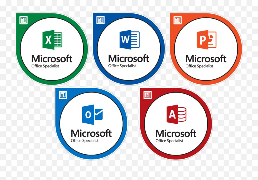 Microsoft Office Specialist - Microsoft Office Emoji,Microsoft Office Logo