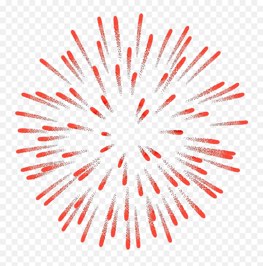 Animated Fireworks Transparent - Red Fireworks Png Clipart Emoji,Fireworks Transparent