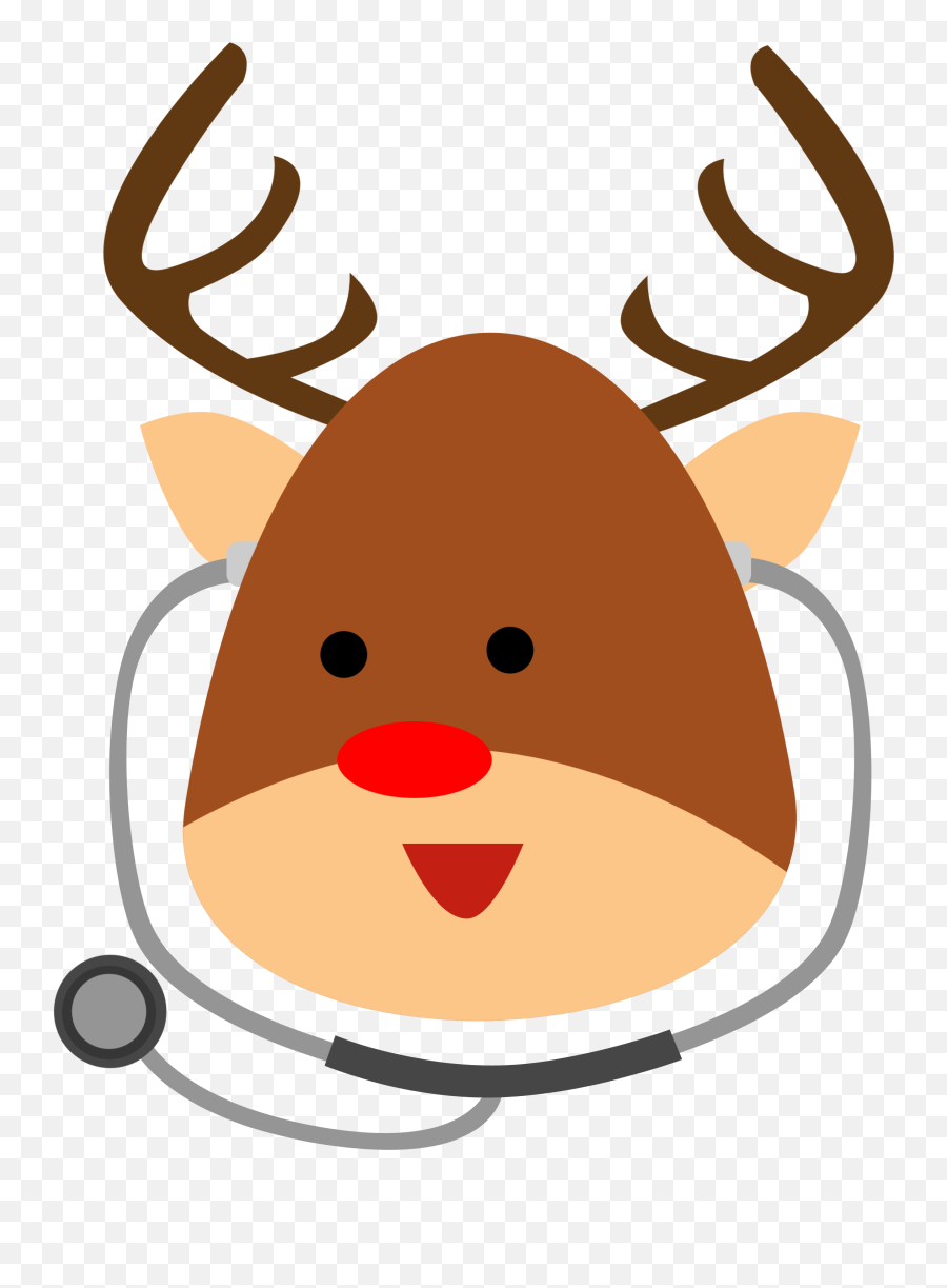 Doctor Reindeer - Reindeer Doctor Emoji,Reindeer Png