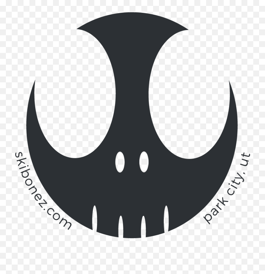 Skull Logo Skibonez Emoji,Skull Logo