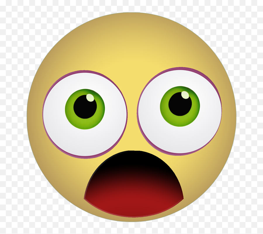 Medo Emoji Png Clipart - Surprised Emoji Transparent,Shocked Emoji Png