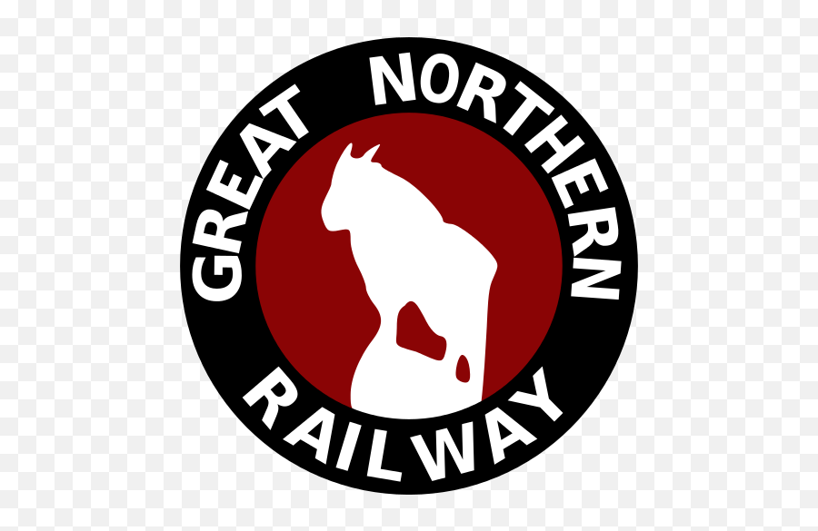 Great Northern Railroad Train Posters - James Hill Railroad Logo Emoji,Bnsf Logo