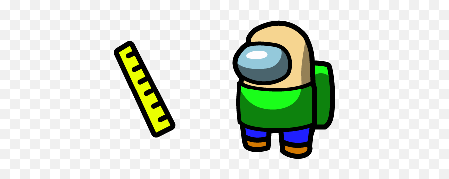 Among Us Baldi Outfit And Ruler Cursor - Amazon Peccy Images Stickers Emoji,Baldi Png