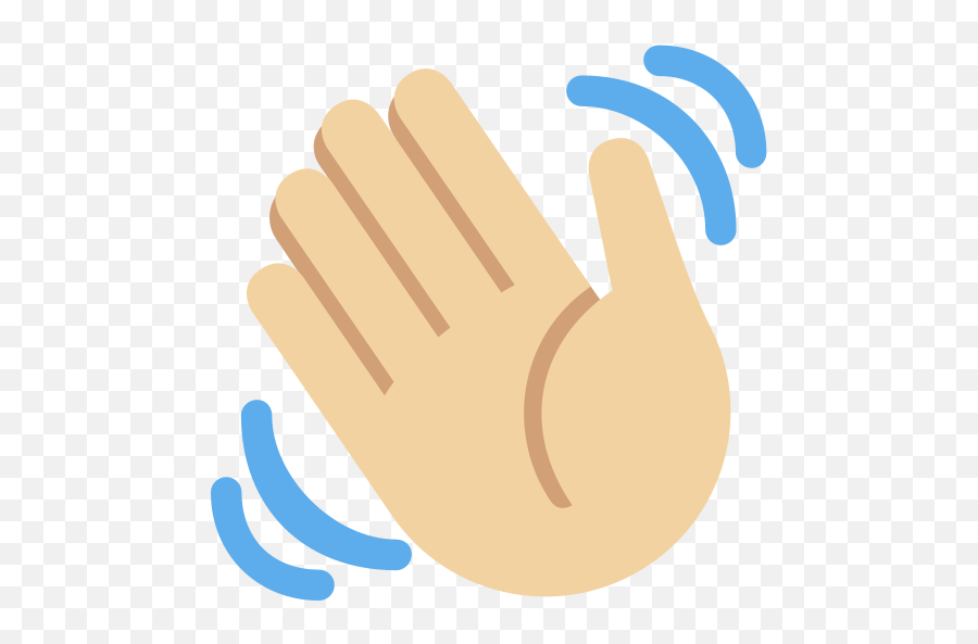 Medium Emoji,Wave Emoji Png