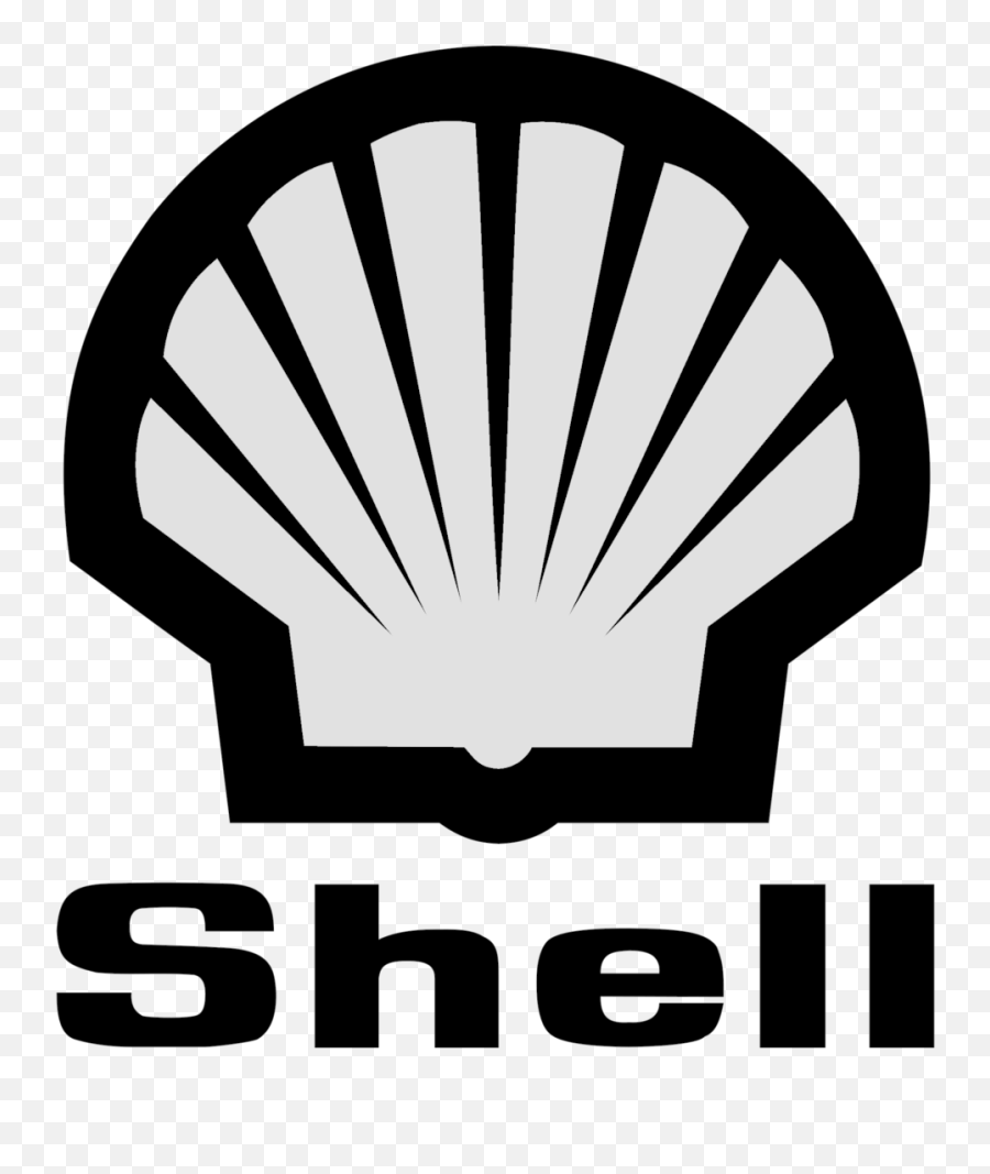 Shell Logo Black And White - Shell Station Logo Png Emoji,Shell Logo