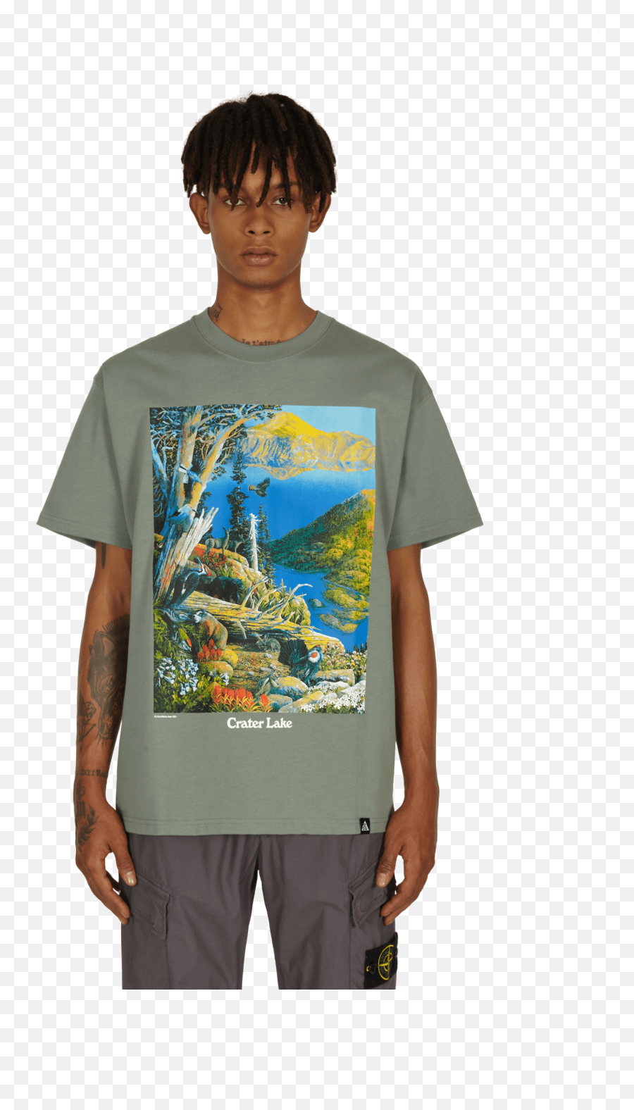 Nike Acg Crater Lake T - Shirt Shortsleeve Tshirts For Men Nike Acg Watchman Peak Shirt Emoji,Crater Png