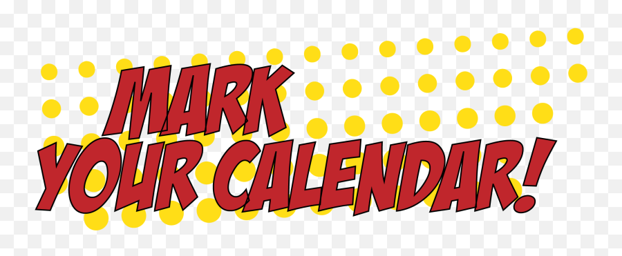 Clip Art Mark Your Calendars - Dot Emoji,You're Invited Clipart