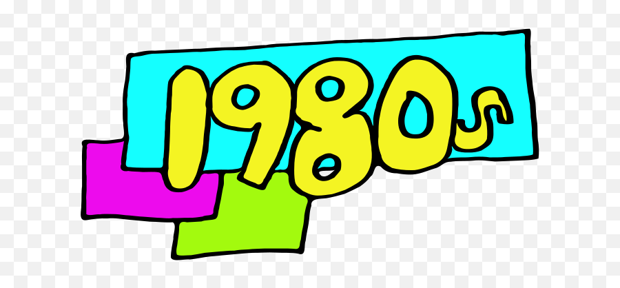 Openclipart - Clipping Culture 1980s Logo Emoji,80's Clipart