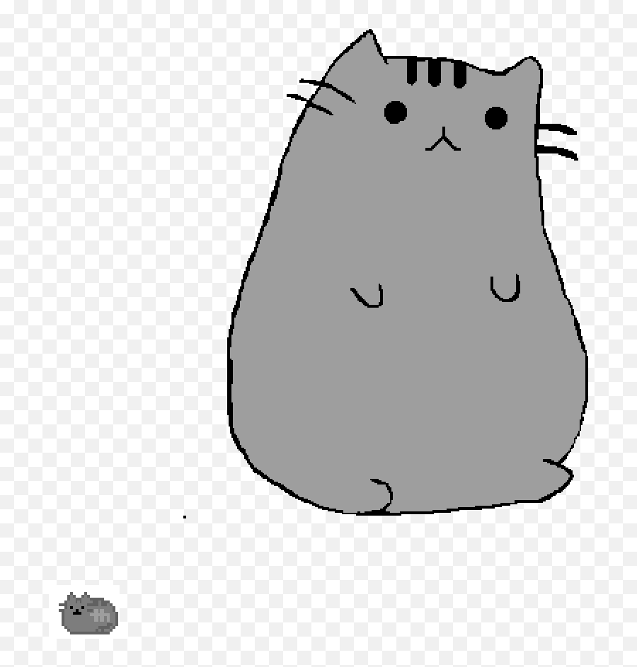 Download Bored Pusheen Cat - Pusheen Png Image With No Bored Pusheen Transparent Cute Emoji,Pusheen Transparent Background