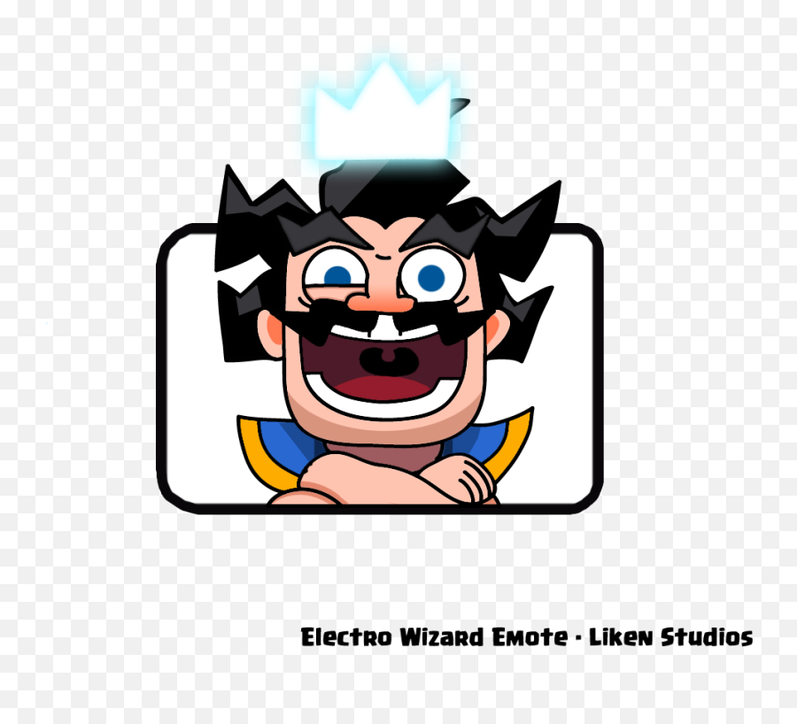 Clash Royale Electro Wizard Emotes - Emojis Do Clash Royale,Clash Royale Png