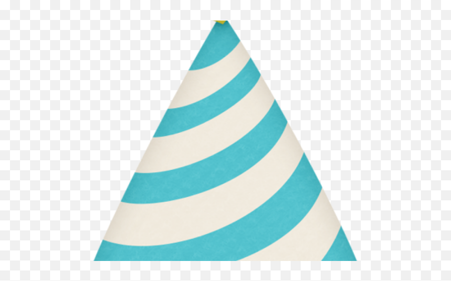Download Hd Birthday Hat Clipart - Party Hat Transparent Png Teal Party Hat Png Emoji,Transparent Birthday Hat