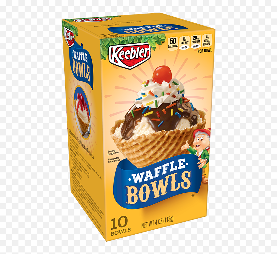 Sweet Treats - Keebler Ice Cream Cones Emoji,Waffle Transparent