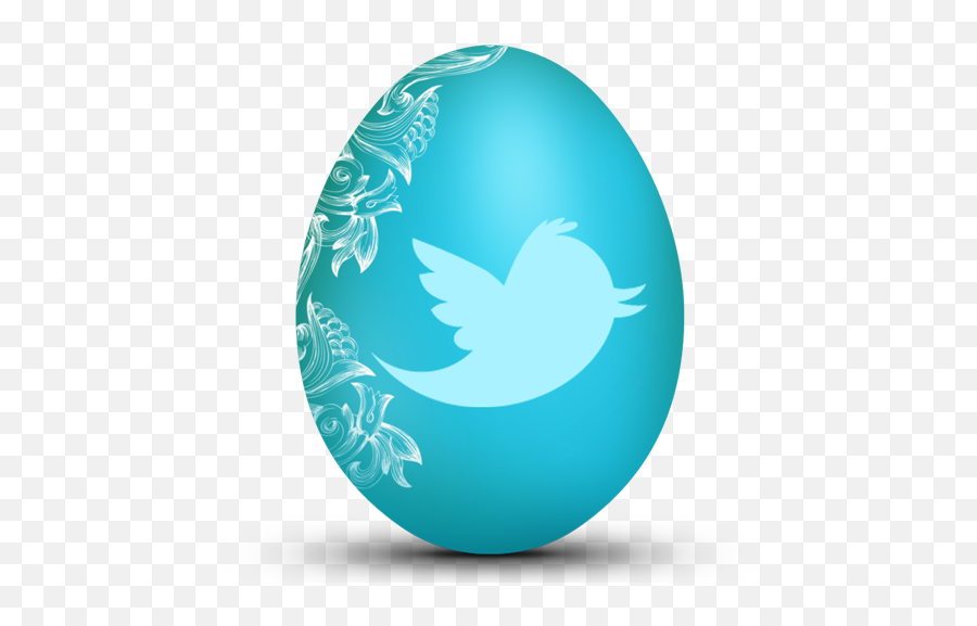 Eggs Ornament Logo Twitter Png Transparent Background - San Francisco Emoji,Twitter Logo Png Transparent Background