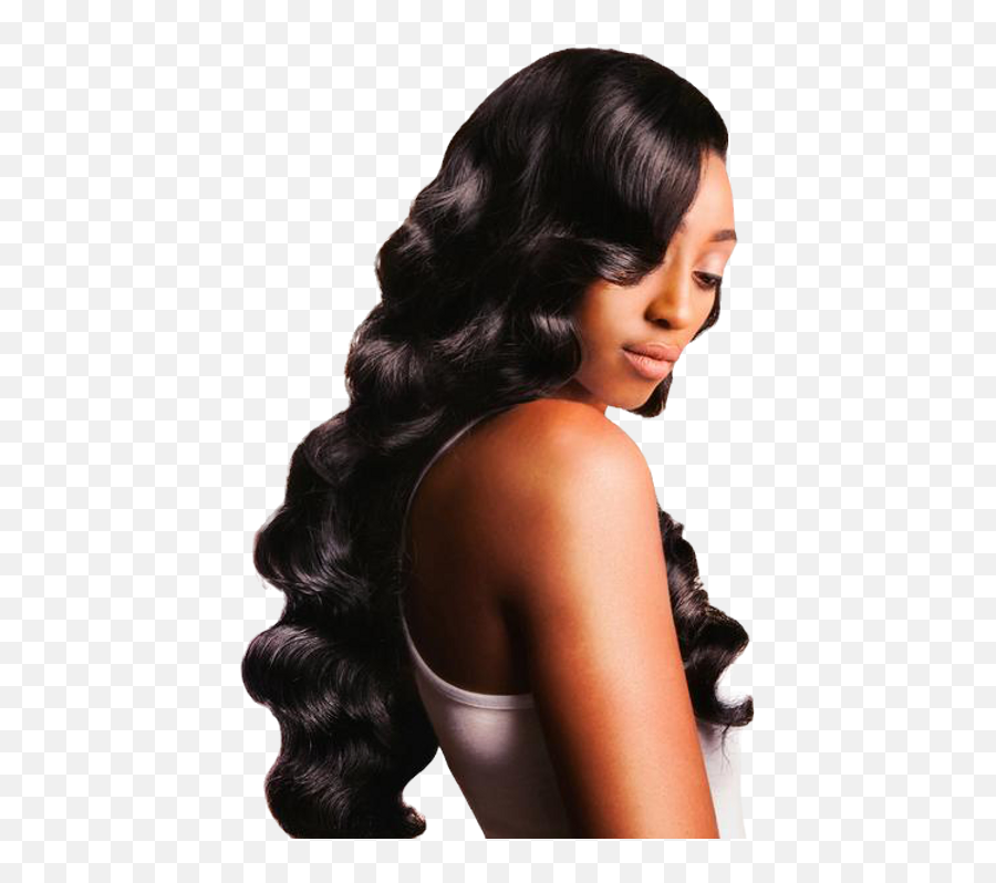 Luxurious Hair And Beauty Accessories The Jayluxe Collection - Wavy Hair Model Black Emoji,Hair Model Png