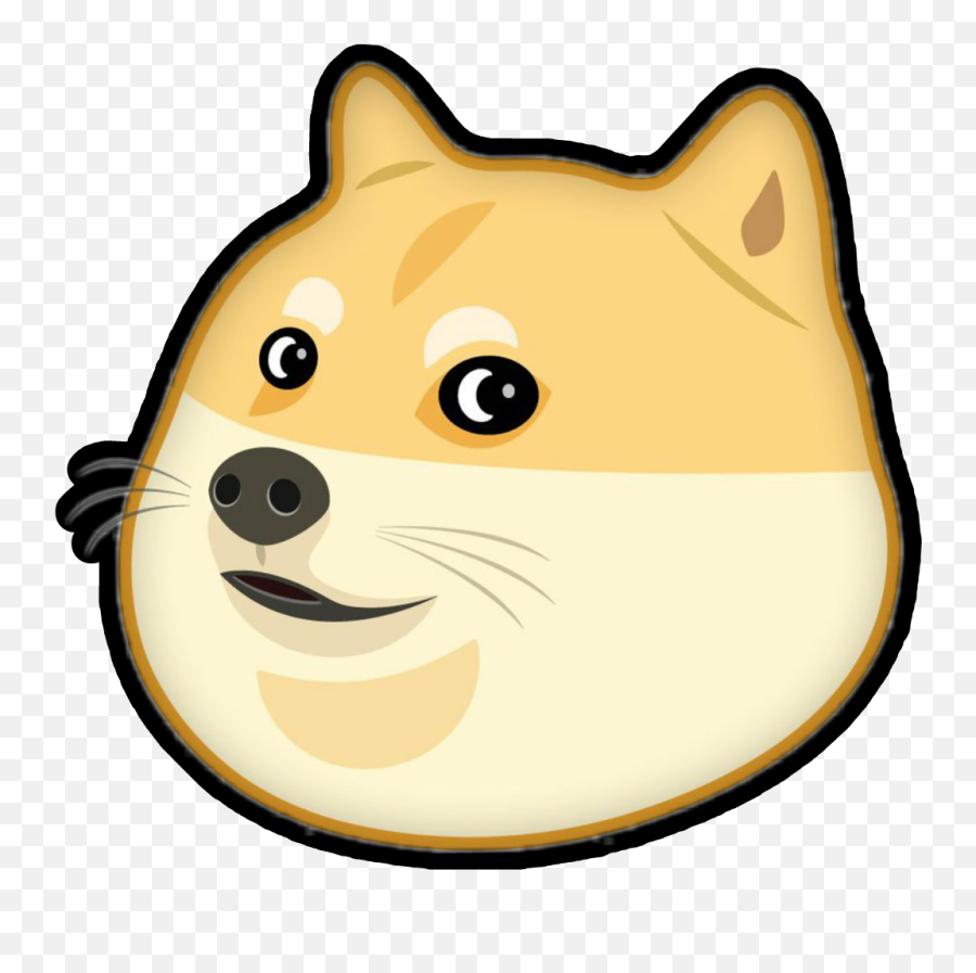Instagram Clipart - Doge Emoji,Pomeranian Clipart