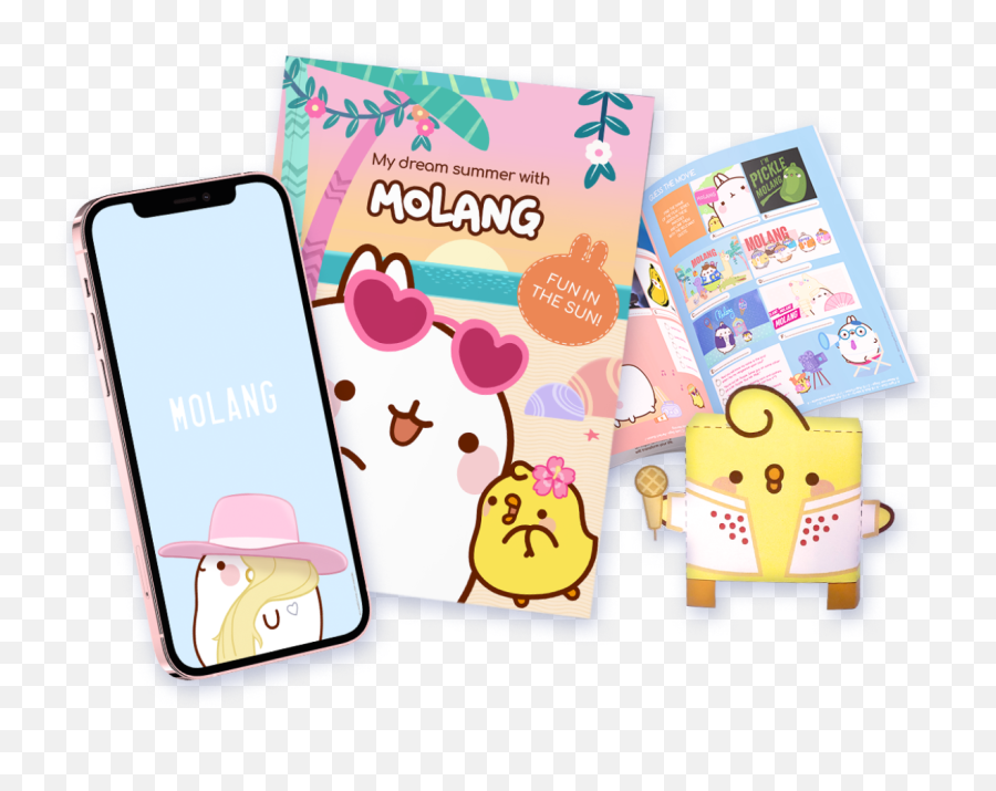 Molang Official Website - Smartphone Emoji,Molang Png