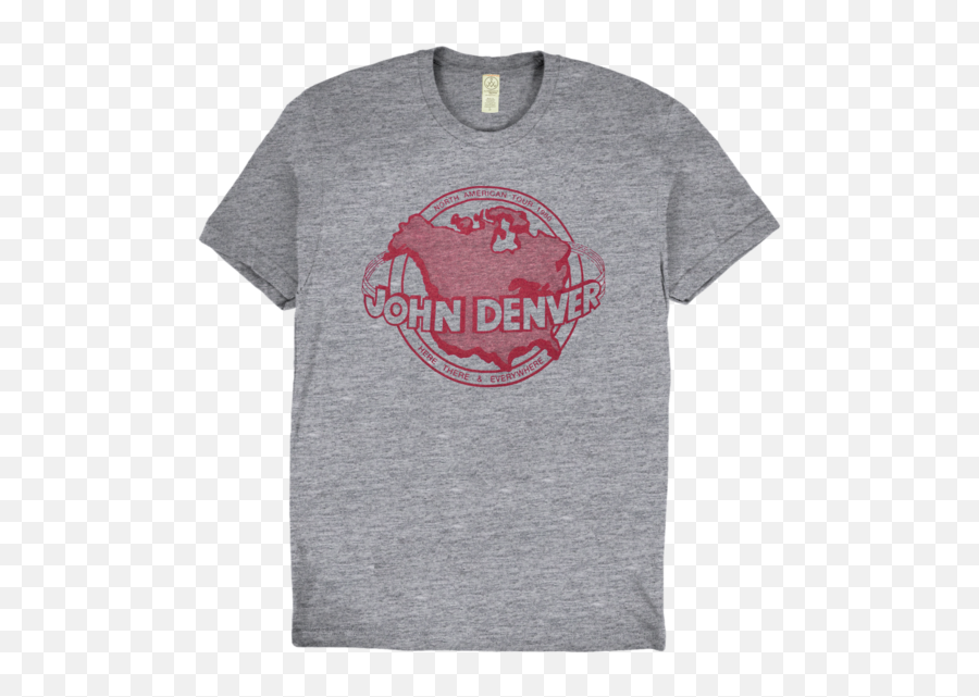 Globe Logo T - Shirt Grey John Denver Online Store Jpegmafia Living Single Shirt Emoji,Globe Logo Png