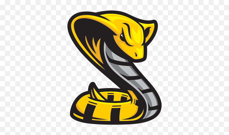 Printed Vinyl Yellow Cobra Stickers Factory - Yellow Cobra Logo Emoji,Cobra Logo