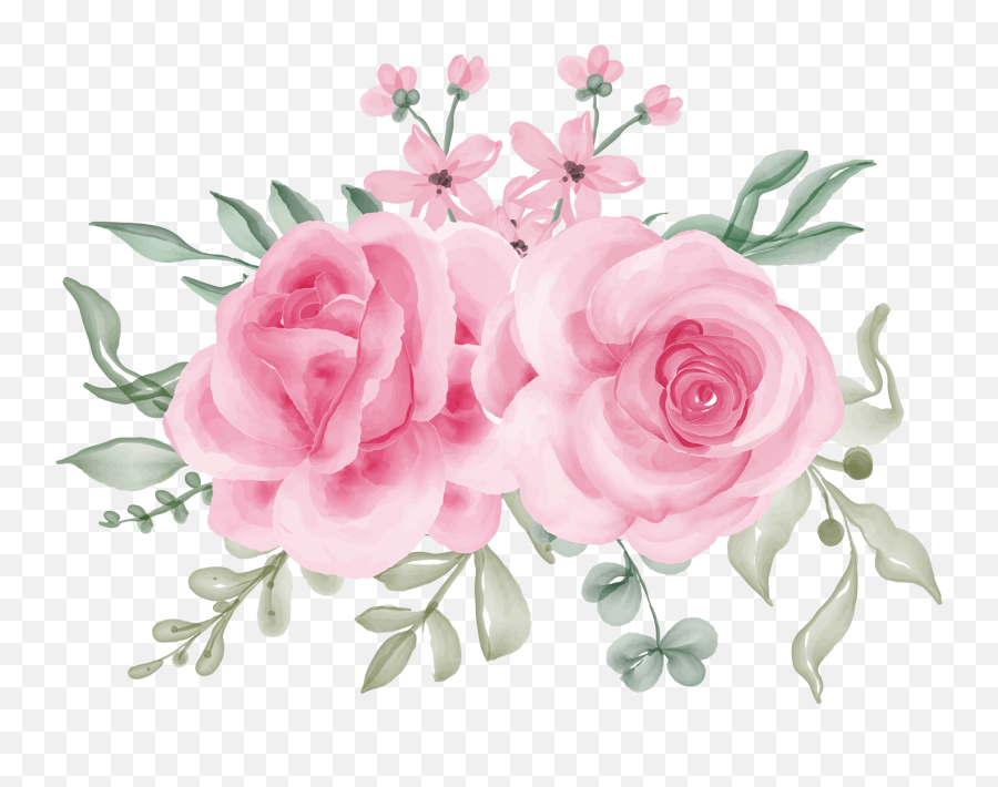 Rose Flower Clipart Rose Day Png - Rose Image Download Free Emoji,Watercolor Roses Png