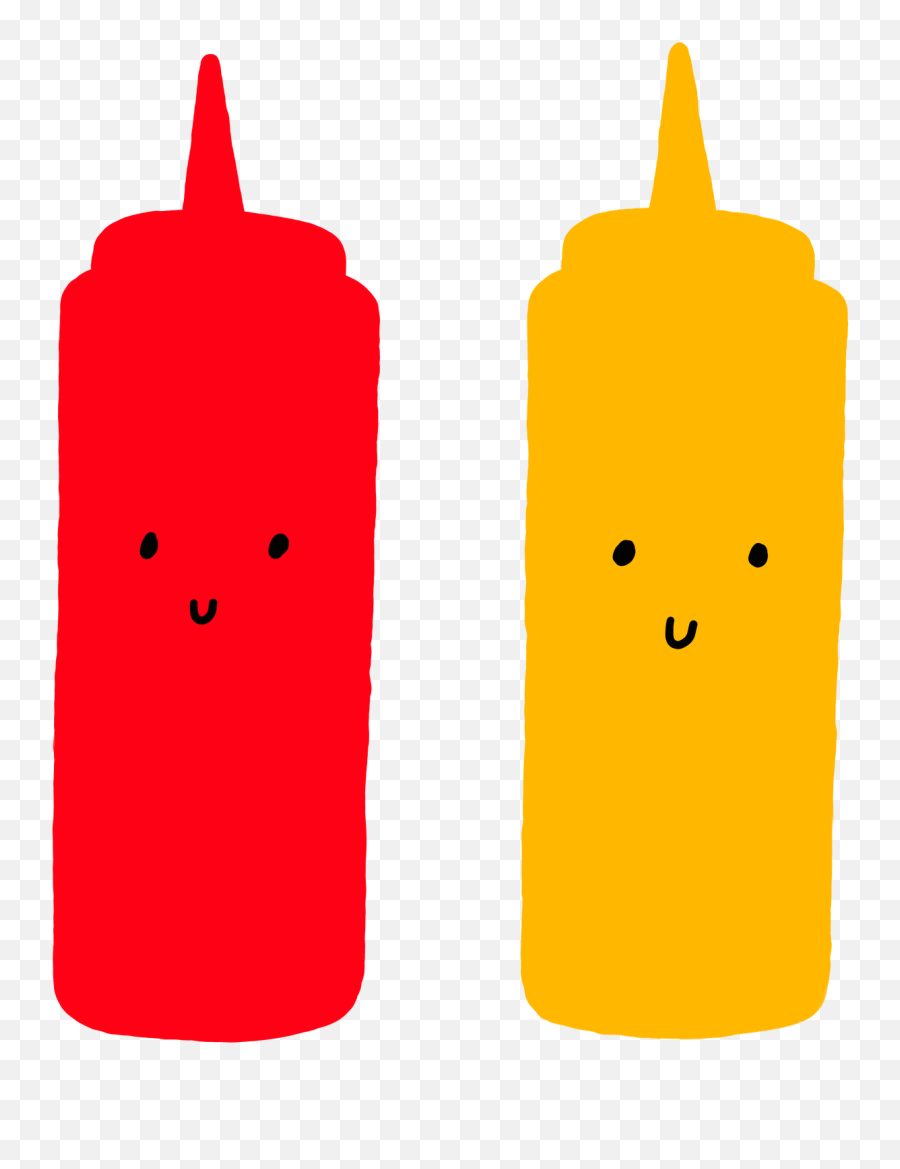 Ketchup And Mustard - Jpeg Clipart Full Size Clipart Transparent Background Ketchup And Mustard Clipart Emoji,Jpeg Or Png