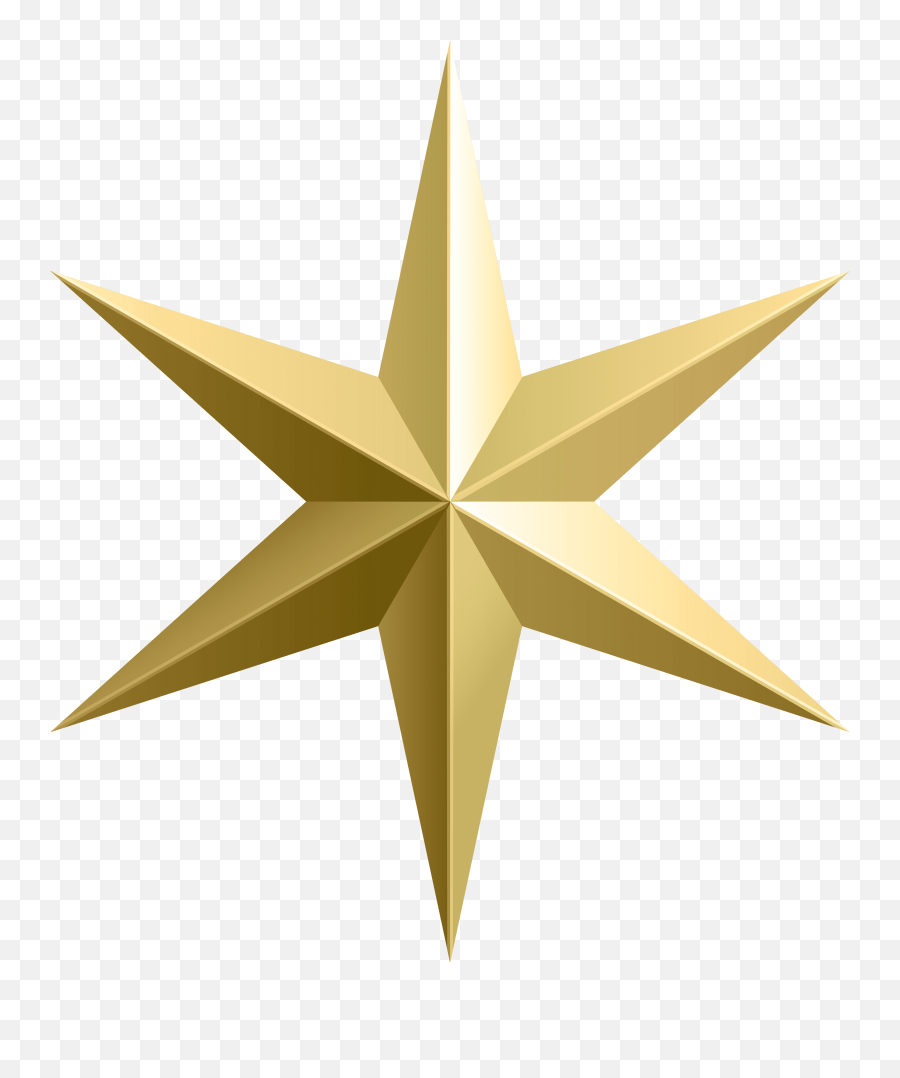 Gold Star Transparent Clip Art Image - Transparent Background Gold Star Transparent Emoji,Star Transparent Background