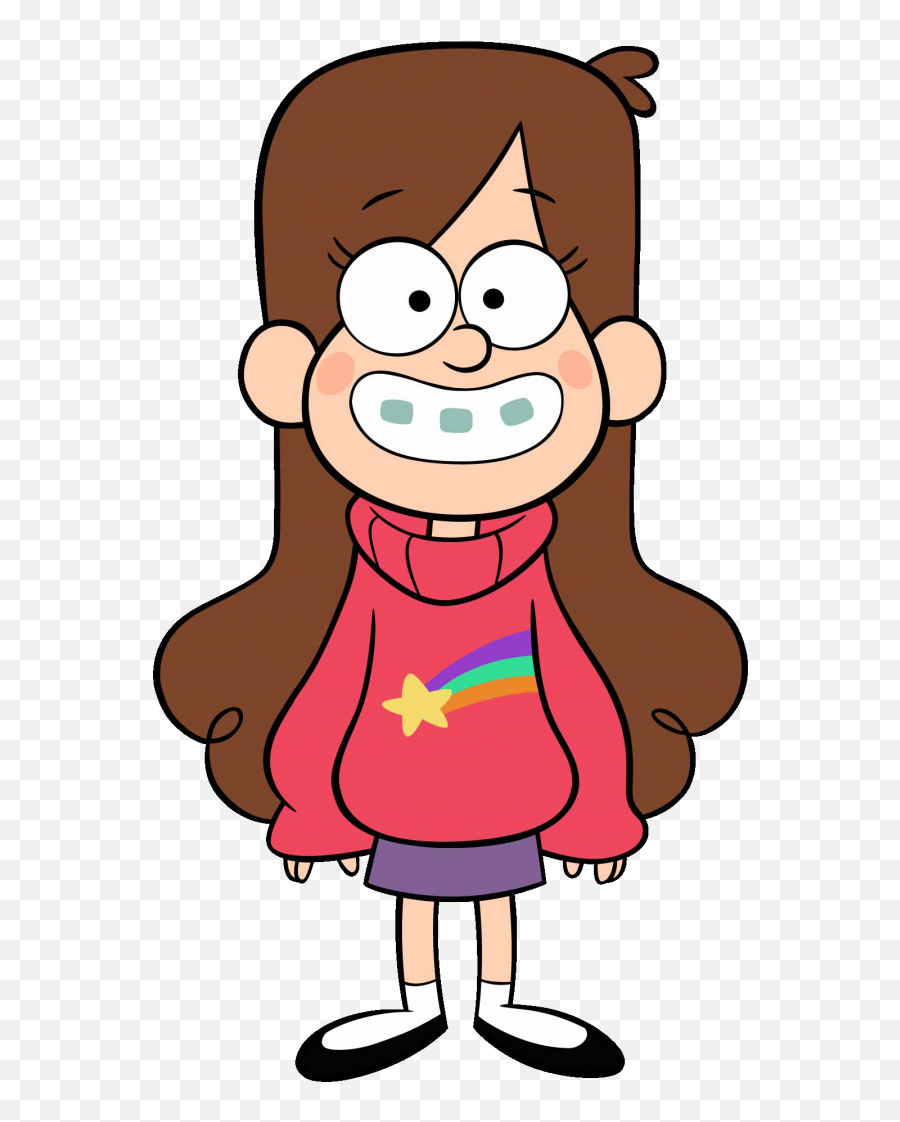 Gravity Falls Mabel Png Transparent - Mabel Gravity Falls Characters Emoji,Gravity Falls Logo
