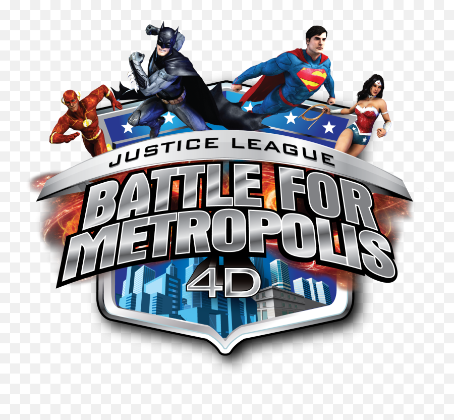 Metropolis Six Flags Over Georgia - Justice League Battle For Metropolis Emoji,Six Flags Logo