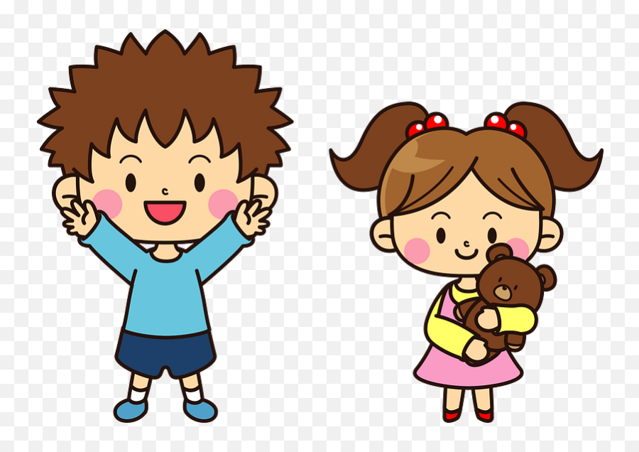 Brother And Sister Clipart - Brother And Sister Clipart Emoji,Sister Clipart