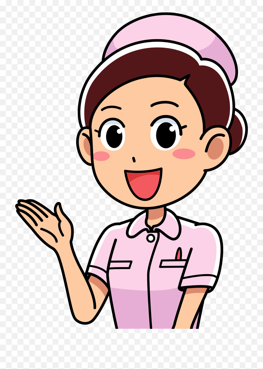Nurse Clipart Png Transparent Png - Nurse Cartoon Png Emoji,Nurse Clipart