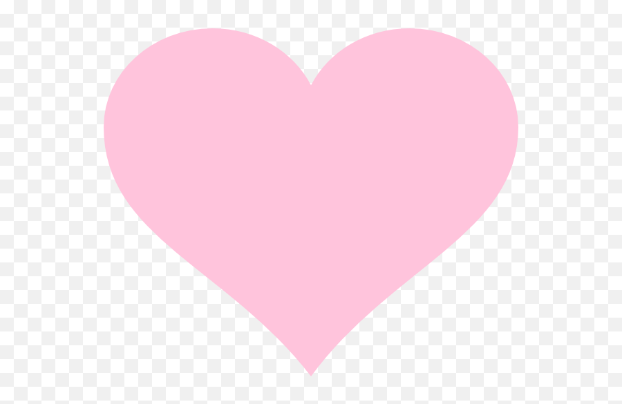 Free Light Pink Heart Png Download - Heart Shape Light Pink Emoji,Pink Heart Png