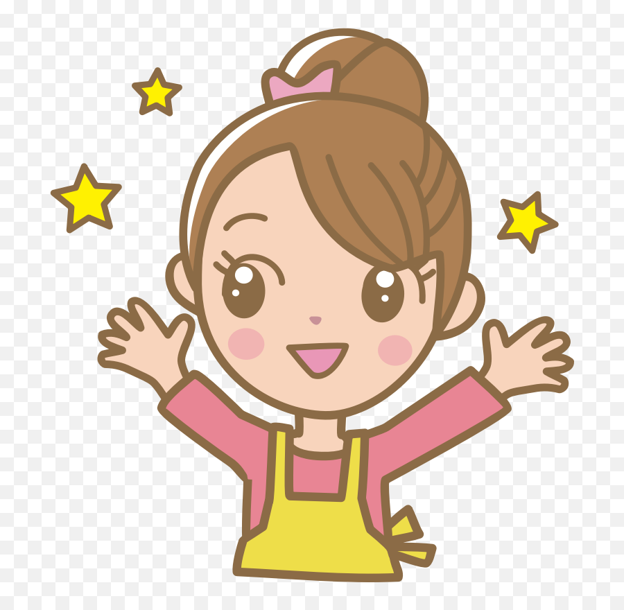 Woman Is Expressing Joy Clipart Emoji,Joy Clipart