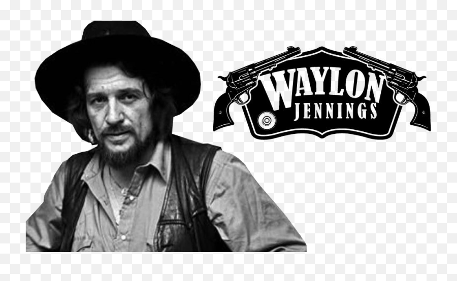 Waylon Jennings - Waylon Jennings Logo Emoji,Waylon Jennings Logo