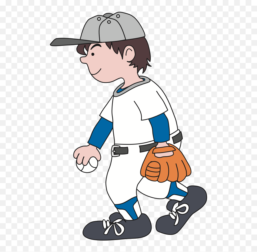 Openclipart - Clipping Culture Baseball Boy Child Transparent Emoji,Baseball Player Clipart
