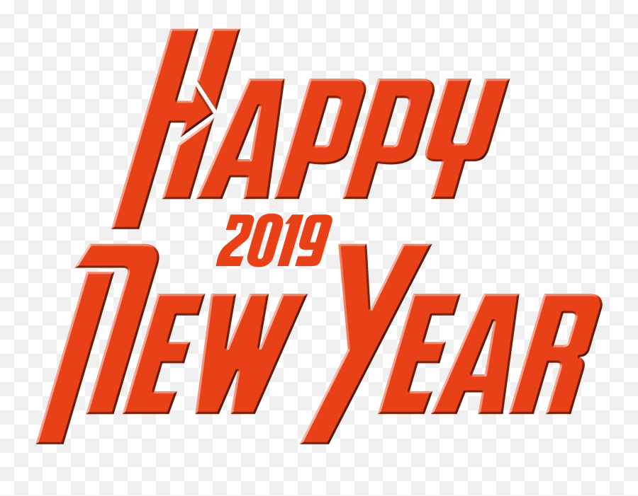 Free Transparent Logo Png Download - Happy New Year 2019 Stickers Emoji,Happy New Year 2019 Png
