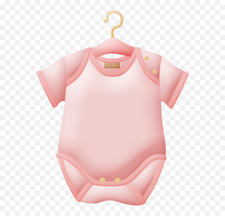 Baby Onesie Girl Clipart Png Image With - Infant Baby Baby Shower Png Emoji,Onesie Clipart