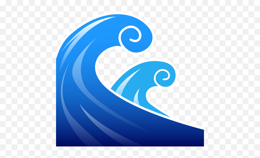 Water Wave - Png Deniz Emojisi,Wave Emoji Png