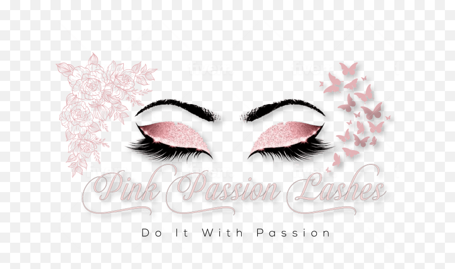 Design Elegant Eyelashes Logo With - Cilios E Sobrancelhas Png Emoji,Eyelashes Logo