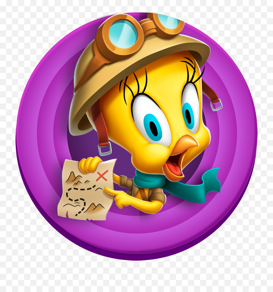 Treasure Clip Art - Looney Tunes World Of Mayhem Tweety Emoji,Treasure Clipart