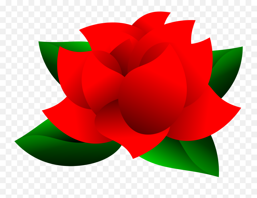 Red Rose Clipart Png Free Download - Vector Graphics Clip Art Emoji,Free Rose Clipart
