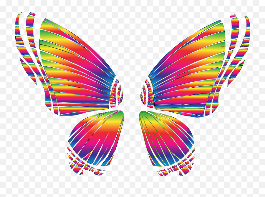 Clipart Butterfly Transparent Background Picture 430221 - Transparent Background Butterfly Wings Png Emoji,Butterfly Transparent