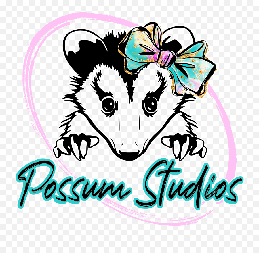 Badge Reels Possum Studios Emoji,Possum Clipart