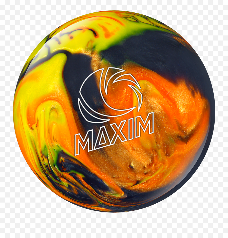 Maxim U2013 Black Orange Yellow Retired Balls Balls Emoji,Bowling Ball Png