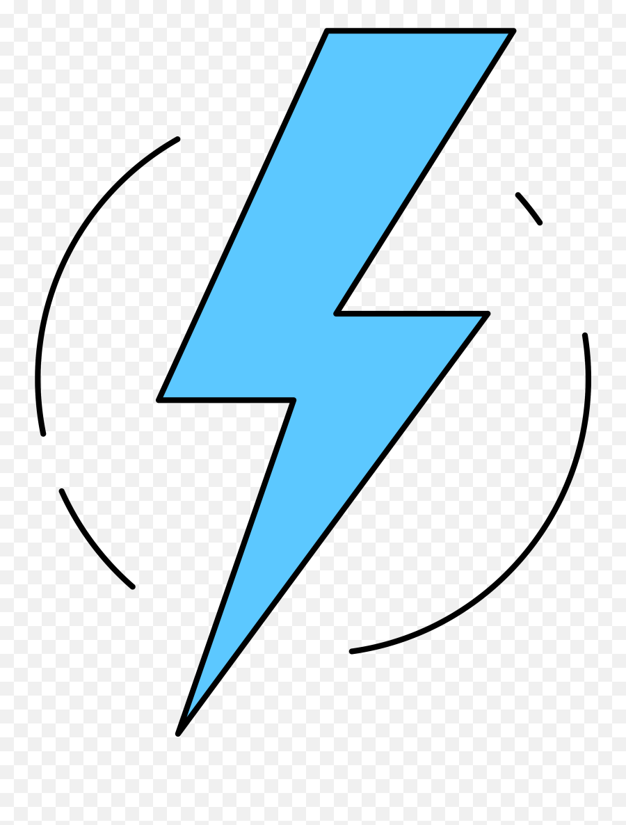 Free Lightning Png With Transparent Background - Vertical Emoji,Lightning Png
