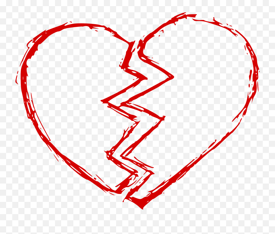 Broken Heart Clipart Png Transparent - Neon Transparent Broken Heart Png Emoji,Broken Heart Clipart