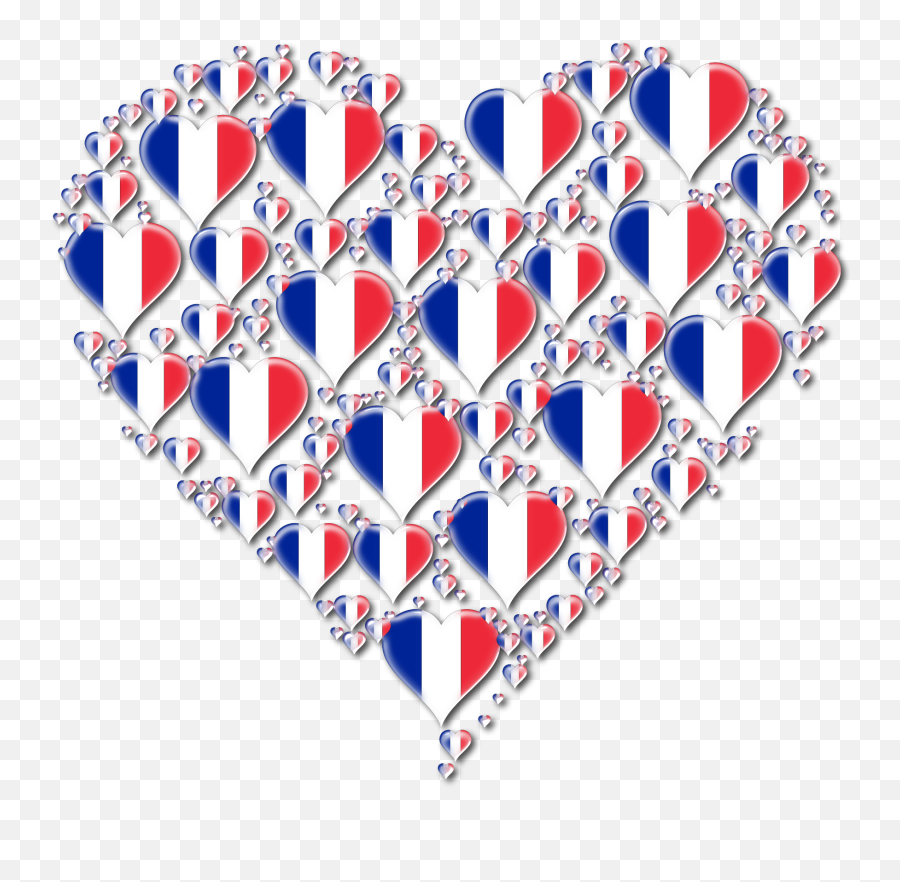 French Flag Heart Clip Art Image - Clipsafari Emoji,French Flag Png
