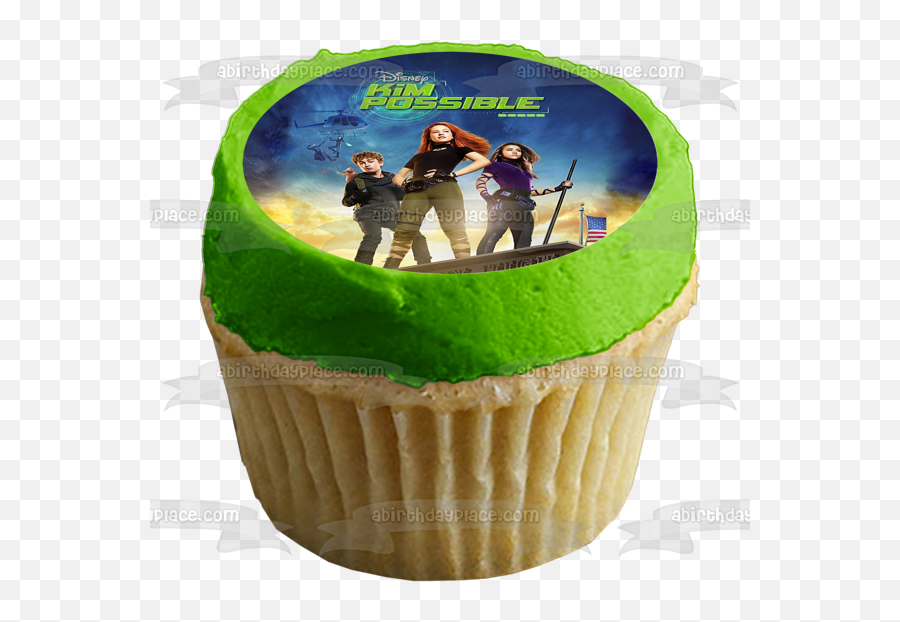 Disney Kim Possible Monique Ron Stoppable Edible Cake Topper Image Abpid22012 Emoji,Kim Possible Png