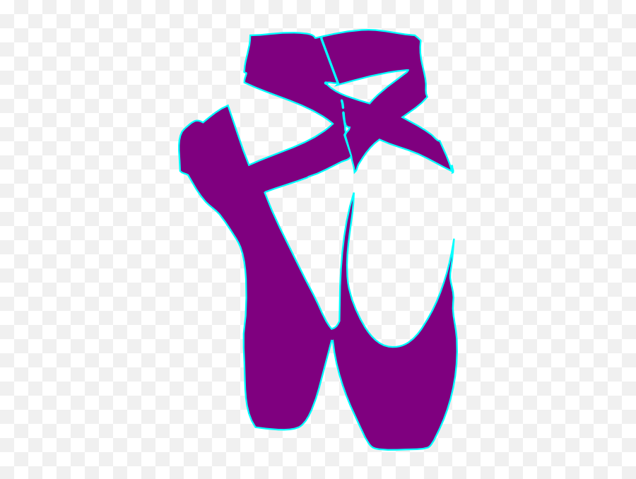 C4 Ballet Shoes Clip Art At Clkercom - Vector Clip Art Pointe Shoes Clipart Emoji,Ballerina Clipart