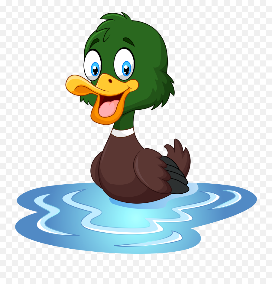 Duck Clip Art Image - Duck Clipart Png Emoji,Duck Clipart